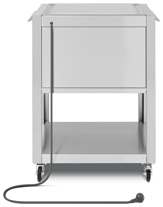 2 Zone(n) 3000 W mit 480 x 410 mm Fläche  Teppinox GW3000 Basic (Edelstahl) 