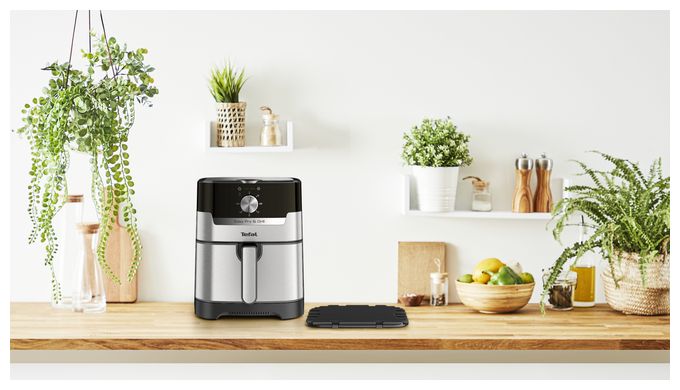 Heißluftfritteuse 4,2 l 1550 W  EY501D Easy Fry & Grill Classic (Edelstahl) 