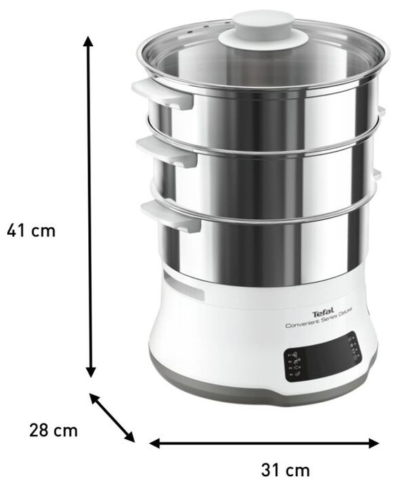 VC502D Convenient Series Deluxe Dampfgarer 