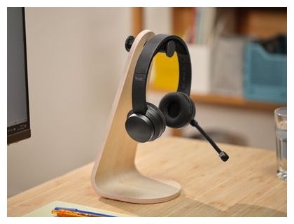 Ohraufliegender Bluetooth Kopfhörer kabelgebunden&kabellos USB Typ-C  Ayda (Schwarz) 