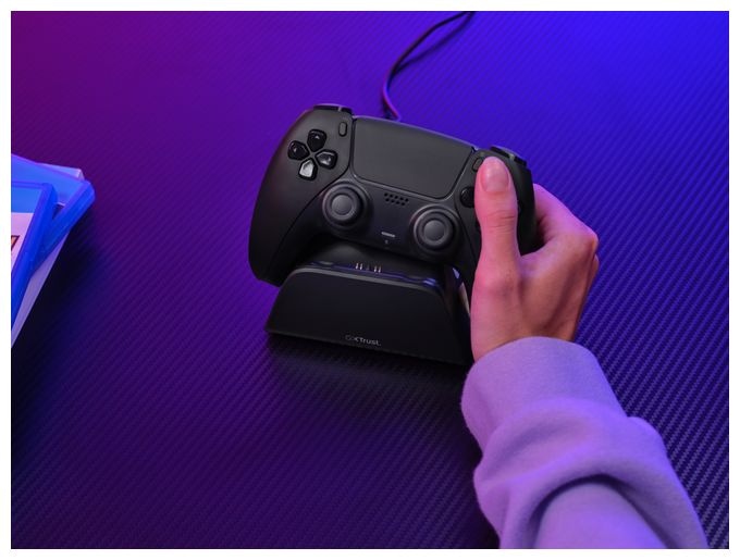 Ladestation PlayStation PS5  GXT255 (Schwarz) 