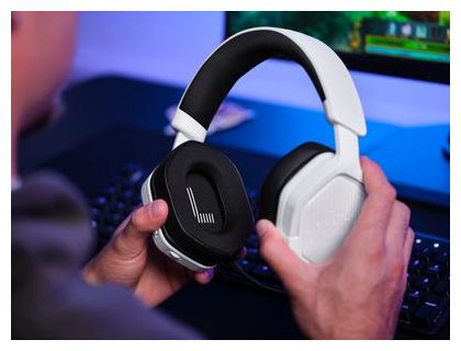 Over Ear Bluetooth Kopfhörer kabelgebunden&kabellos 20 h Laufzeit USB Type-C / USB Type-A  GXT493W Carus (Weiß) 