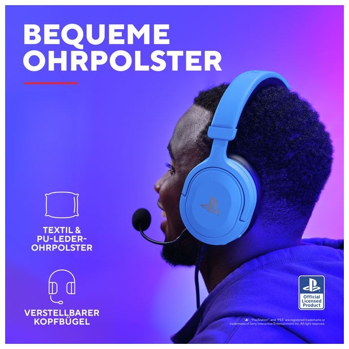 Over Ear Kopfhörer Kabelgebunden  GXT498 Forta (Blau) 