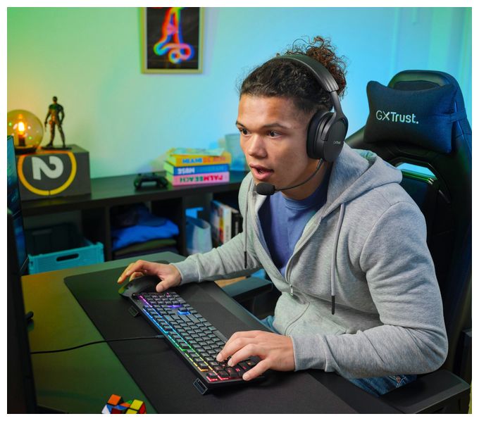 LED Gaming Tastatur USB  GXT866 Torix (Schwarz) 