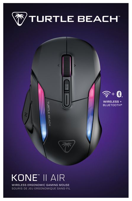 26000 DPI Gaming Maus Optisch  Kone II Air (Schwarz) 