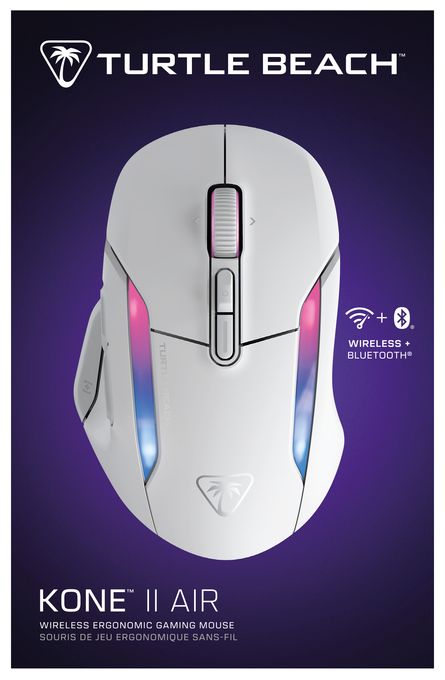 26000 DPI Gaming Maus Optisch  Kone II Air (Weiß) 