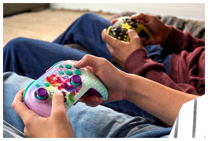 Gamepad für Nintendo Switch, Nintendo Switch 2, Nintendo Switch Lite, Nintendo Switch OLED  Rematch (Mehrfarbig) 