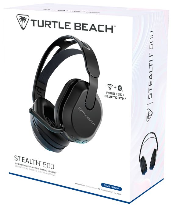 Over Ear Bluetooth Kopfhörer kabellos 40 h Laufzeit  Stealth 500 Gaming (Schwarz) 