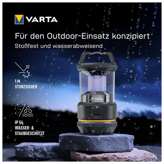 Batterie  L20R Outdoor Laterne (Schwarz) 