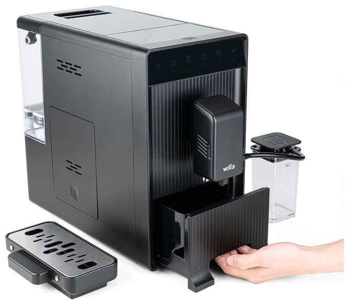 Nespresso Kapselmaschine 1,5 l  EMA1B-TCM19 Volo Automatic (Schwarz) 