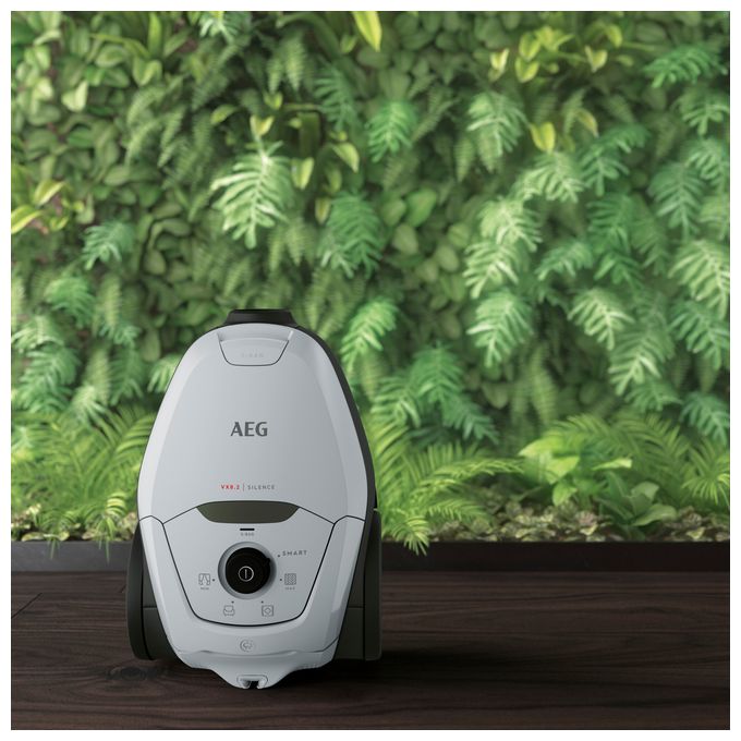Bodenstaubsauger mit Staubbeutel 600 W HEPA  VX82-1-2MG Silence (Grau) 