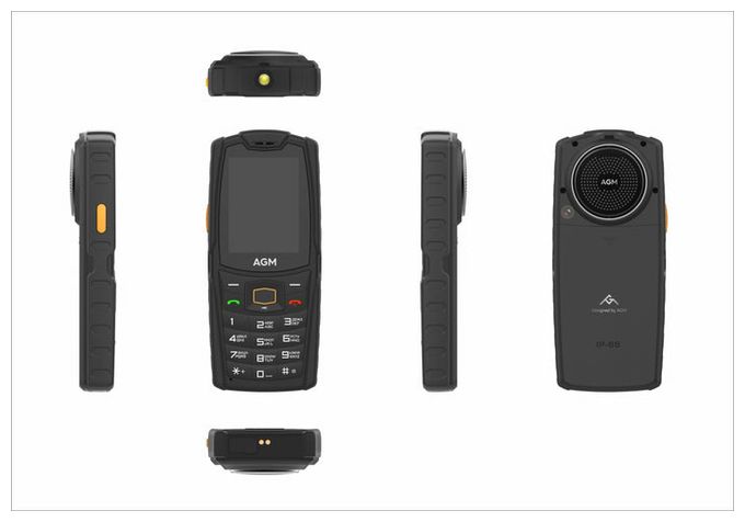 4G Smartphone 6,1 cm (2.4 Zoll 0,3 MP Dual Sim  M6 (Schwarz) 