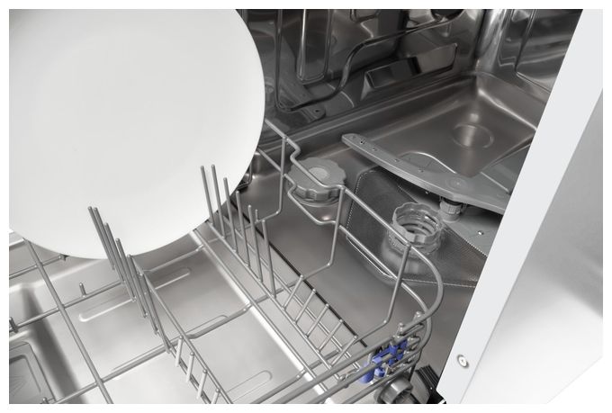 45 cm Geschirrspüler teilintegriert (ohne Front) Leise 10 Maßgedecke aquaStop Funktion EGSP561000E 