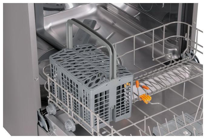 60 cm Geschirrspüler freistehend leise 13 Maßgedecke aquaStop Funktion Mini Active (Silber) GSP 543 460 SI 