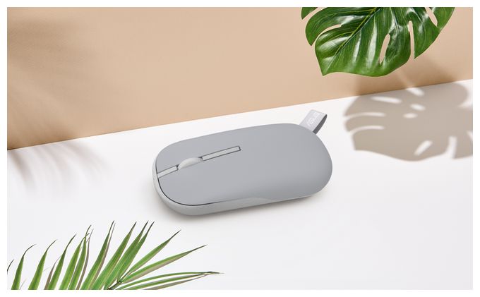 1600 DPI Büro Maus Optisch  Marshmallow Mouse MD100 (Grau) 