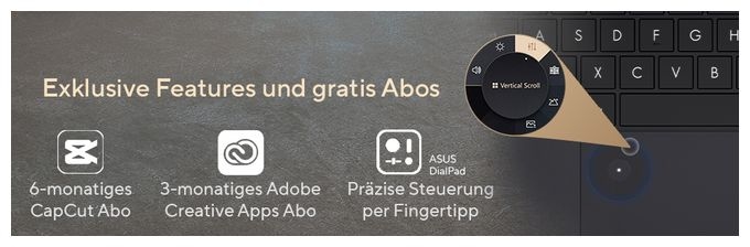 2K Ultra HD Notebook 40,6 cm (16 Zoll) 2880 x 1800 Pixel 1 TB SSD Windows 11 Home AMD Ryzen 9 max. 5,1 GHz  ProArt P16 H7606WM-SR127W (Schwarz) 