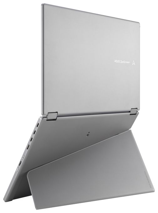WUXGA Monitor 35,6 cm (14 Zoll) 16:10 1 ms 400 cd/m²  ZenScreen Duo OLED MQ149CD (Silber) 