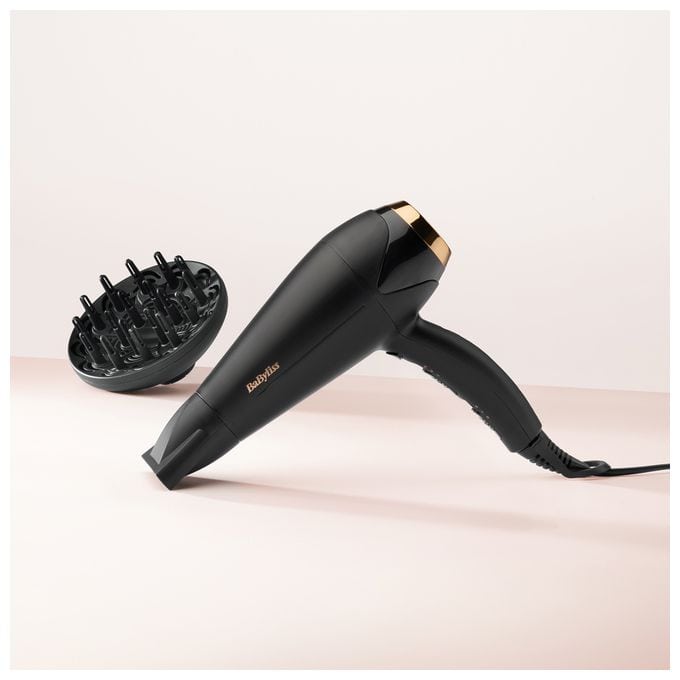Haartrockner 2200 W  D570DE Turbo Shine 2200 (Schwarz) 