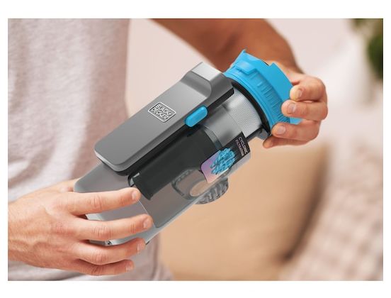 Handstaubsauger Beutellos bis 55 min Laufzeit 18 V  BSV520BRB-QW (Blau) 