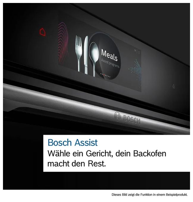 Backofen-Set groß AutoClean mit autarkem 60,2 cm Induktions Kochfeld HBDMATTK10 (HBG972KB1 + PVQ69BHC1E) 