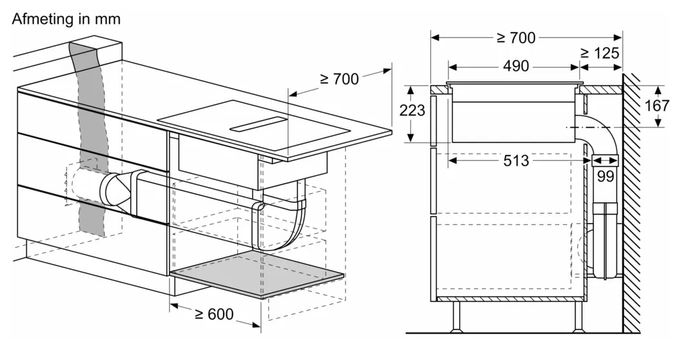 Backofen-Set AutoClean mit autarkem 80 cm Induktions Kochfeld HBDPROTEC6 (HBA4720B3 + PVQ890H26E) 