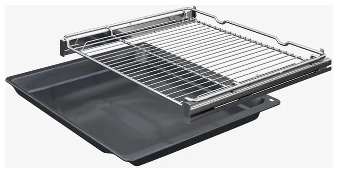 Einbaubackofen groß AutoClean (Schwarz) Serie 8 HBG972KB1 