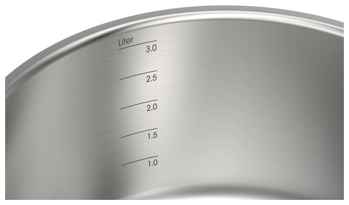 (Edelstahl) HEZ9SE040 Kochgeschirr-Set 4-teilig 