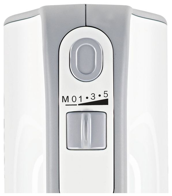 Handmixer 500 W 5 Stufen  MFQ4080 Styline (Silber, Weiß) 