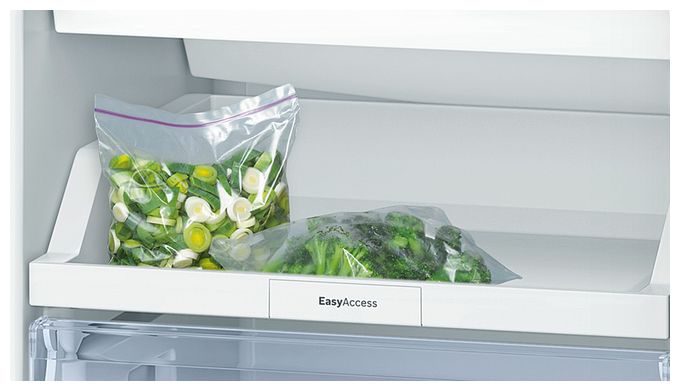 216 l / 89 l Kühl-Gefrierkombi freistehend NoFrost 239 kWh Jahr  Serie 2 KGN36NLEA (Edelstahl) 