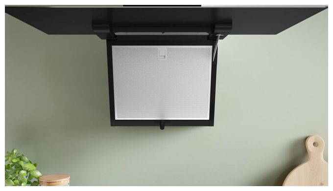 Abluft/Umluft Dunstabzugshaube/Esse Wand 80 cm (Schwarz) Serie 4 DWK87FN60 