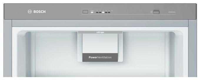 346 l / 346 l Kühlschrank freistehend EEK: E 116 kWh Jahr NoFrost  Serie 4 KSV36VLEP (Edelstahl) 