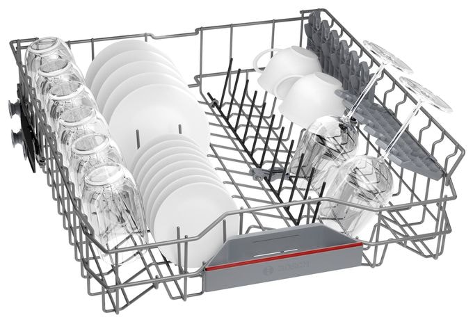 60 cm Geschirrspüler teilintegriert (ohne Front) Sehr leise 14 Maßgedecke aquaStop Funktion Heat exchanger/Drying assistant Serie 4 SMI4ECS28E 
