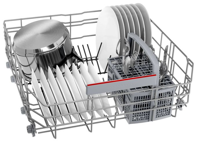 60 cm Geschirrspüler unterbaufähig Sehr leise 13 Maßgedecke aquaStop Funktion Wärmetauscher Serie 4 SMU4EAS28E 