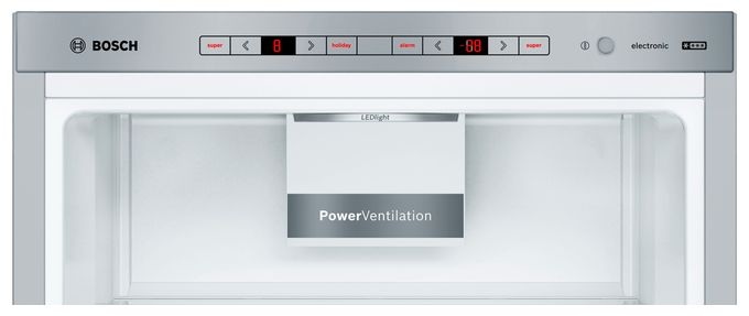 249 l / 94 l Kühl-Gefrierkombi freistehend 119 kWh Jahr  Serie 6 KGE398IBP (Edelstahl) 