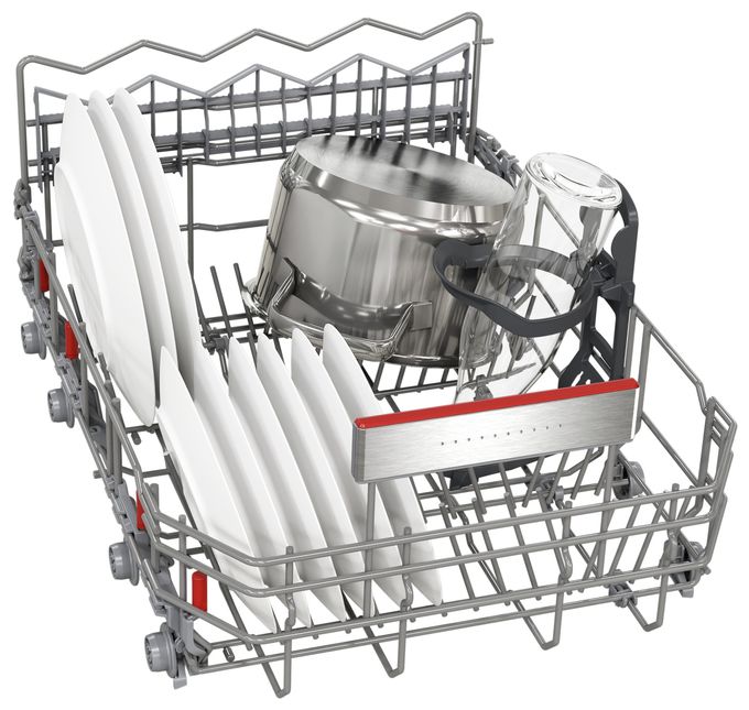 45 cm Geschirrspüler teilintegriert (ohne Front) Leise 10 Maßgedecke aquaStop Funktion Wärmetauscher Serie 6 SPI6EMS21E 