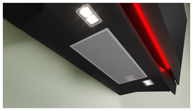 Dunstabzugshaube Wand 90 cm Abluft/Umluft (Schwarz) Serie 8 DWK91LT65 