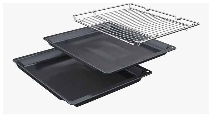 Einbaubackofen groß AutoClean Serie 8 HBG7764B1 