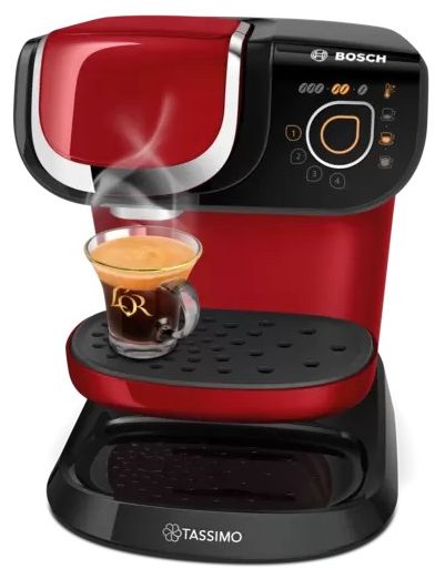 Kaffeekapsel Maschine  TAS6503 Tassimo My Way 2 (Rot) 