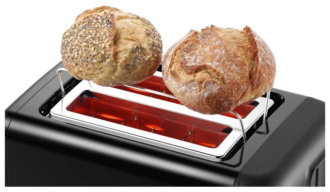 Toaster 970 W 2 Scheibe(n)  TAT3P423DE DesignLine (Schwarz) 