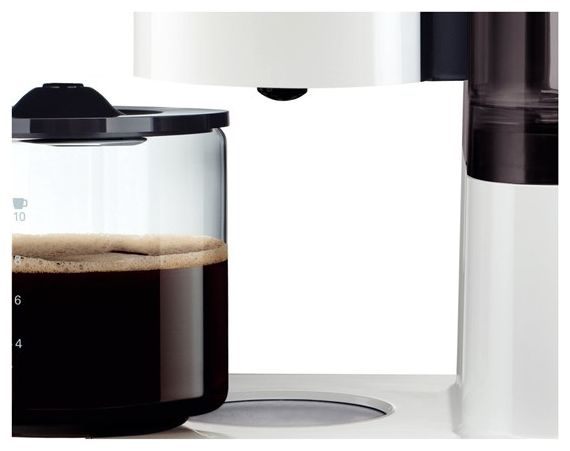 15 Tassen Filterkaffeemaschine 1,2 l  TKA8011 Styline (Anthrazit, Weiß) 