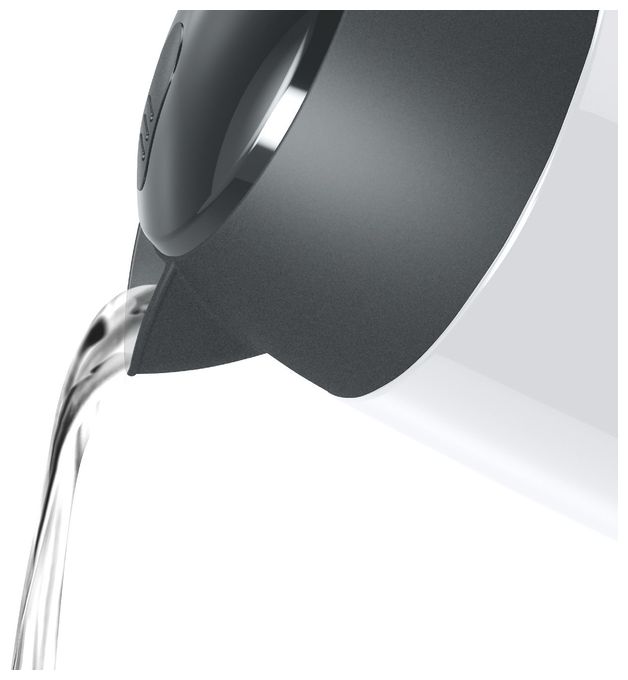 1,7 l Wasserkocher 2400 W  TWK3P421 DesignLine (Schwarz, Weiß) 