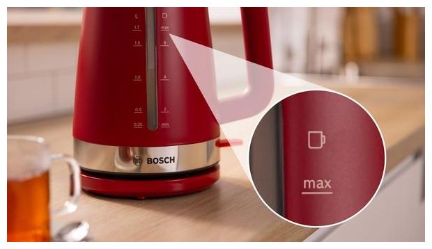 1,7 l Wasserkocher 2400 W  TWK4M224 MyMoment (Rot) 