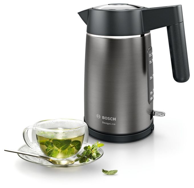 1,7 l Wasserkocher 2400 W  TWK5P475 DesignLine (Grau) 