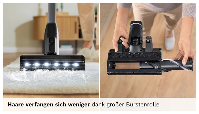 Handstaubsauger Beutellos bis 60 min Laufzeit 18 V HEPA  Unlimited 9 BKS931BA (Weiß) 