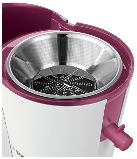 700 W (Kirsche (Frucht), Transparent, Weiß) VitaJuice 2 MES25C0 Entsafter 