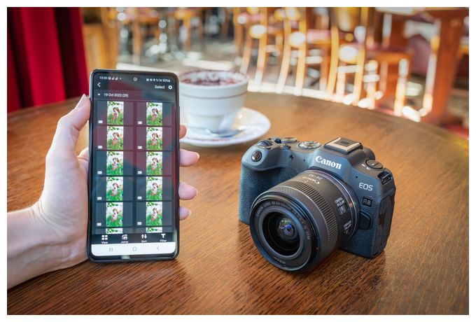 MILC 7,5 cm Wlan Bluetooth EOS R8 Kit 
