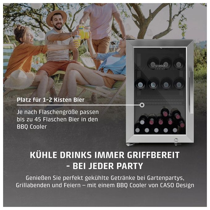 Weinkühler Freistehend BBQ Deluxe-L Smart 