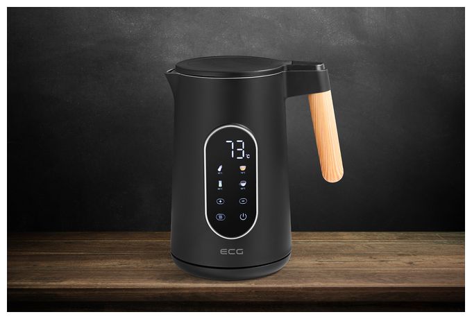 1,7 l Wasserkocher 2200 W  RK1799 Smart (Schwarz) 
