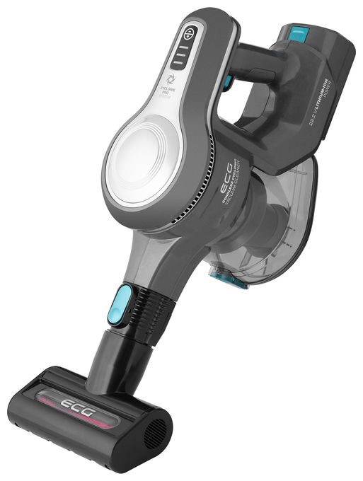 Handstaubsauger Beutellos bis 40 min Laufzeit 3,7 V  VT3630 2in1 (Grau) 