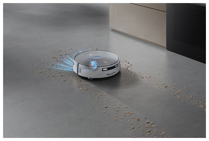 Saugroboter nass/trocken 999 min Akku 27000 Pascal Leistung  Deebot X12S Pro Omni (Weiß) 